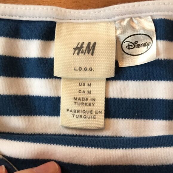 H&m Disney striped shirt   - Picture 5 of 9